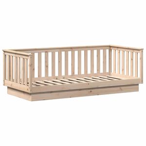 vidaXL Day Bed without Mattress 90x200 cm Solid Wood Pine