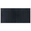 vidaXL Rug Rectangular Grey100x200 cm Bamboo
