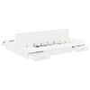 vidaXL Storage Bed Frame White 135 x 190 cm Engineered Wood