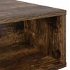 vidaXL Coffee Table Smoked Oak 105 x 50 x 32.5 cm Engineered Wood