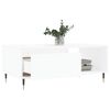 vidaXL Coffee Table White 90x50x36.5 cm Engineered Wood