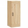 vidaXL Highboard Sonoma Oak 34.5x34x180 cm Engineered Wood