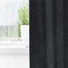 vidaXL Blackout Curtains 2 pcs Dark Grey 140 x 245 cm Velvet
