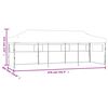 vidaXL Folding Pop-up Party Tent with 5 Sidewalls 870x291x315 cm Anthracite