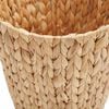 vidaXL Waste Paper Bins 2 pcs Natural 26 x 26 x 29 cm Water hyacinth