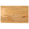 vidaXL Table Top Live Edge 50x30x3.8 cm Solid Wood Mango