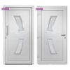 vidaXL Front Door White 88x200 cm
