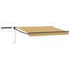 vidaXL Electric Retractable Awning 2.5 x 2 m