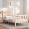 vidaXL Bed Frame without Mattress 90x200 cm Solid Wood Pine