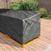 vidaXL Furniture Cover Black 250 x 180 x 80 cm 420D Oxford Fabric