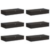 vidaXL Storage Box 6 pcs Non-woven fabric 90 x 48 x 15 cm 64.8 L