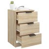 vidaXL Bedside Cabinet Sonoma Oak 40x36x65 cm