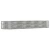 vidaXL Garden Raised Bed | Silver | Powder-coated steel | Large | Durable