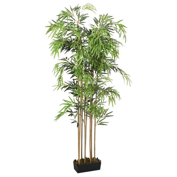 vidaXL Artificial Bamboo Tree 730 Leaves 120 cm Green