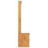 vidaXL Hall Tree SANDNES 45x40x159.5 cm Solid Wood Pine