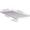 vidaXL Bed Slats 90x200 cm Solid Wood Pine