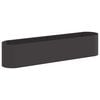 vidaXL Raised Garden Bed Black 200 x 40x 40 cm