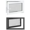 vidaXL Tilt & Turn Basement Window RISOR 90 x 50 cm PVC and Glass