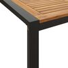 vidaXL Garden Table with U-shaped Legs 200x90x75 cm Solid Wood Acacia