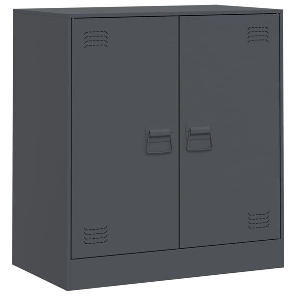 vidaXL Sideboard Anthracite 67x39x73 cm Steel