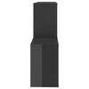 vidaXL Wall Shelf High Gloss Grey 100x18x53 cm Engineered Wood