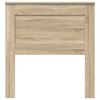 vidaXL Headboard with Headboard Sonoma Oak 75 cm Engineered Wood