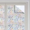 vidaXL Window Films 3 pcs Frosted 3D Rainbow Pattern PVC