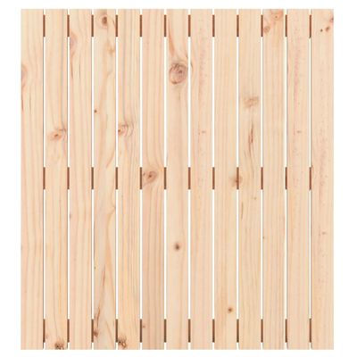 vidaXL Wall Headboard 82.5x3x90 cm Solid Wood Pine