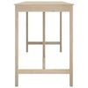 vidaXL Bar Table 180x80x110 cm Solid Wood Pine