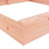 vidaXL Sandbox with Seats Square Solid Wood Douglas