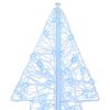 vidaXL Christmas Tree with 160 LEDs Cold White 150 cm Acrylic