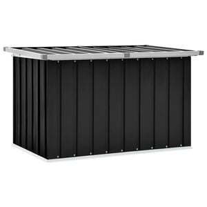 vidaXL Garden Storage Box Anthracite 109x67x65 cm