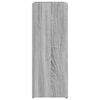 vidaXL Umbrella Stand Grey Sonoma 25 x 24.5 x 64 cm Engineered Wood