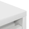 vidaXL Shoe Cabinet White 29.5x34x76 cm Engineered Wood