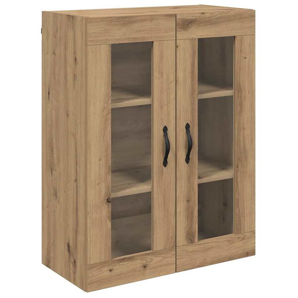 vidaXL Wall Mounted Cabinet Artisan Oak 69.5 x 34 x 90 cm