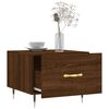 vidaXL Coffee Table Brown Oak 50x50x40 cm Engineered Wood
