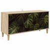 vidaXL TV Cabinet ELBURG 102 x 33 x 50 cm Sonoma Engineered Wood