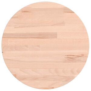 vidaXL Table Top &Oslash;30x1.5 cm Round Solid Wood Beech