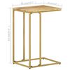 vidaXL Side Table 35x45x65 cm Solid Mango Wood