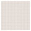 vidaXL Weighted Blanket Light Cream 200x200 cm 13 kg Fabric