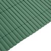 vidaXL Garden Fence Double-Sided Green 1.8x3 m PVC