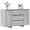 vidaXL Sideboard Grey Sonoma 120 x 41 x 75 cm Engineered Wood