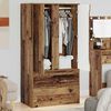 vidaXL Bathroom Cabinet Old Wood 79.5 x 49 x 156 cm Engineered Wood