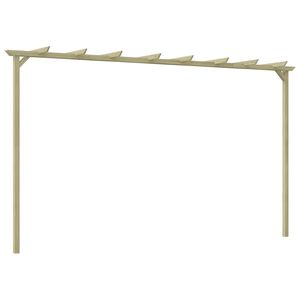 vidaXL Garden Pergola Impregnated Pinewood 360x200x60 cm