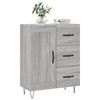 vidaXL Sideboard Grey Sonoma 69.5x34x90 cm Engineered Wood