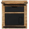 vidaXL Bedside Cabinet 45x40x45 cm Solid Wood Mango