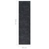 vidaXL Runner Rug BCF Anthracite 80x350 cm