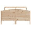 vidaXL Bed Frame without Mattress 140x190 cm Solid Wood Pine