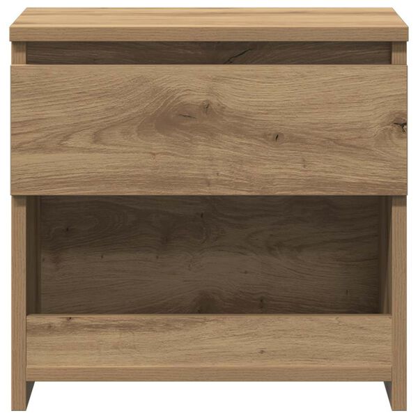 vidaXL Bedside Cabinets 2 pcs Artisan Oak 40x30x39 cm Engineered Wood