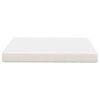 vidaXL Bed Mattress with Mattress Cream 160 x 200 cm Fabric